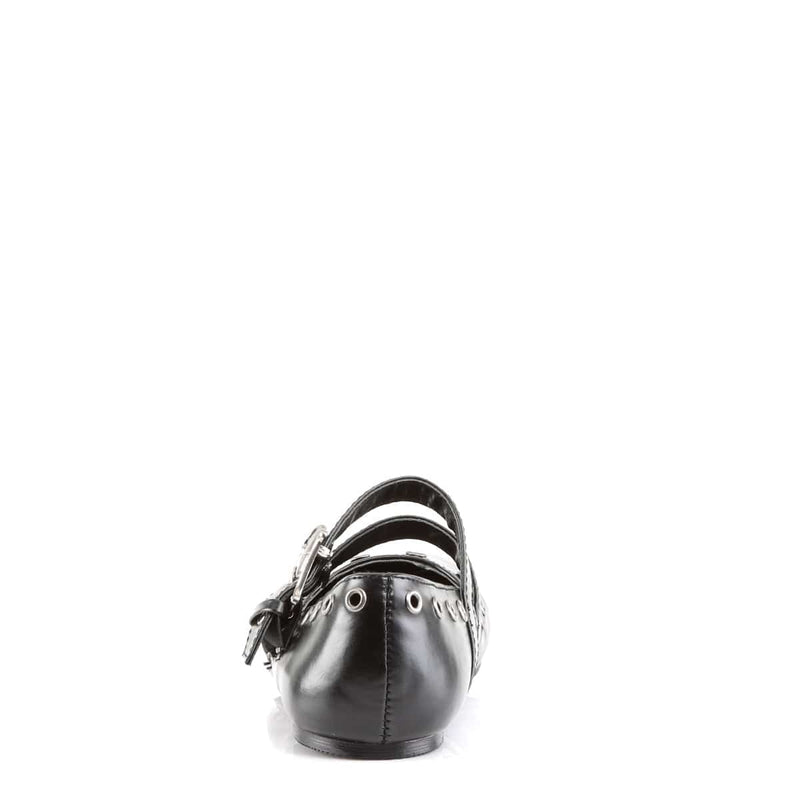 Demonia DAISY-03 Mary Jane (Black Vegan Leather)