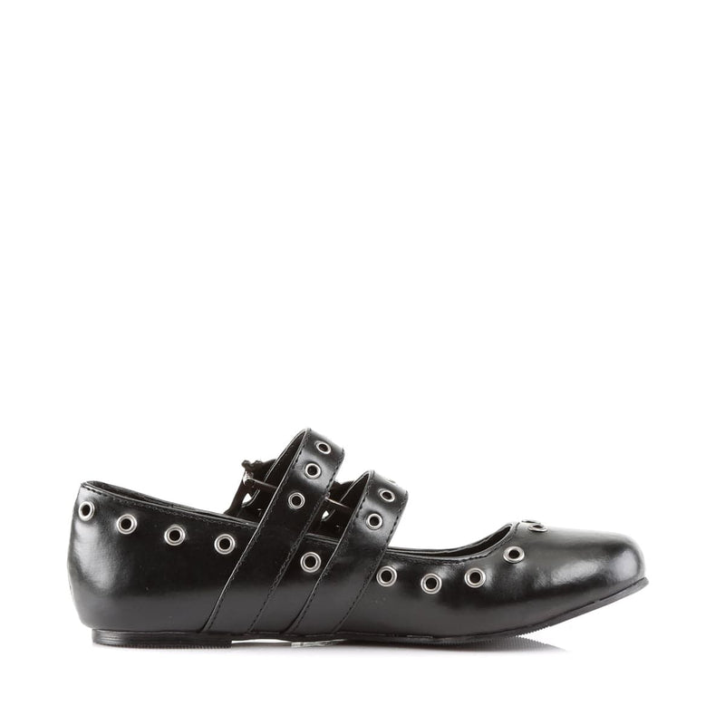 Demonia DAISY-03 Mary Jane (Black Vegan Leather)