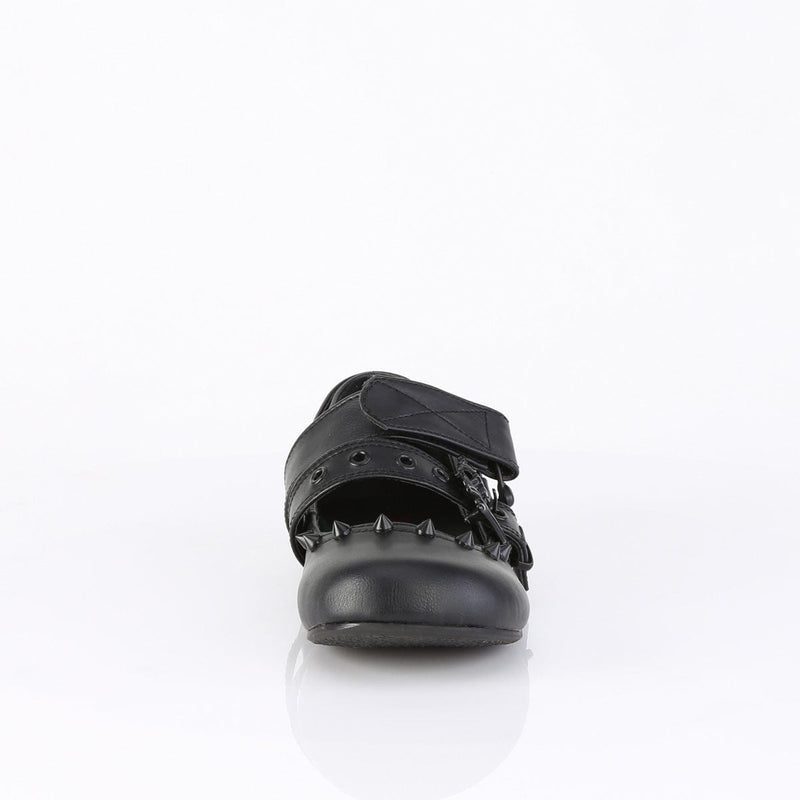 Demonia DAISY-08 Mary Jane (Black Vegan Leather)