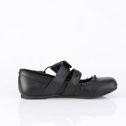 Demonia DAISY-08 Mary Jane (Black Vegan Leather)