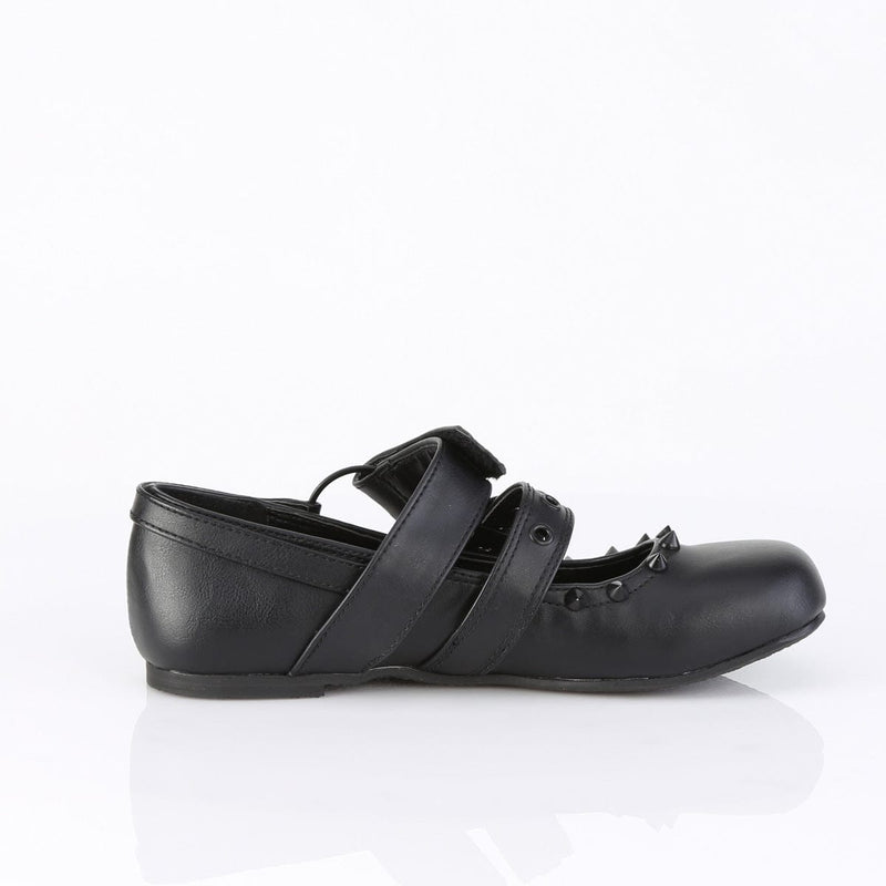 Demonia DAISY-08 Mary Jane (Black Vegan Leather)