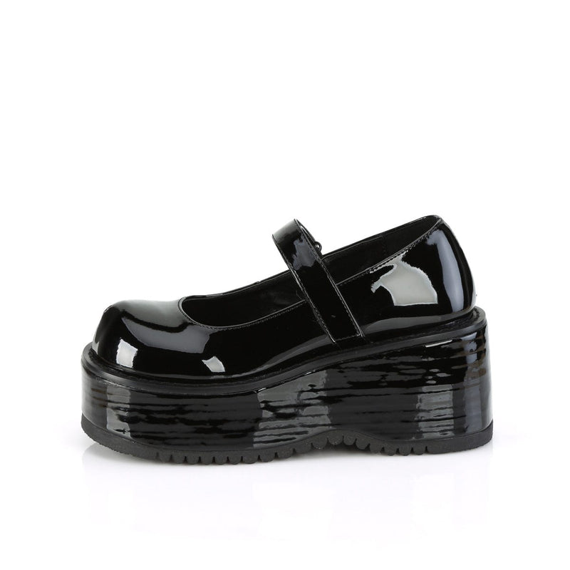 Demonia DOLLIE-01 Mary Jane (Black Patent)