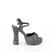 Demonia DOLLY-09 Sandal (Black Multi Glitter)