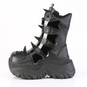 Demonia ECHO-110 Mid-Calf Boot (Black Vegan Leather)