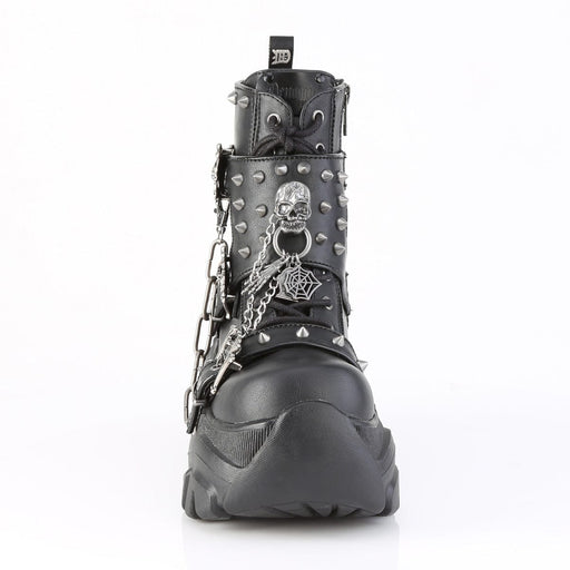 Demonia ECHO-60 Ankle Boot (Black Vegan Leather)