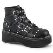 Demonia EMILY-315 Ankle Boot (Black Vegan Leather)