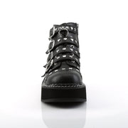 Demonia EMILY-315 Ankle Boot (Black Vegan Leather)