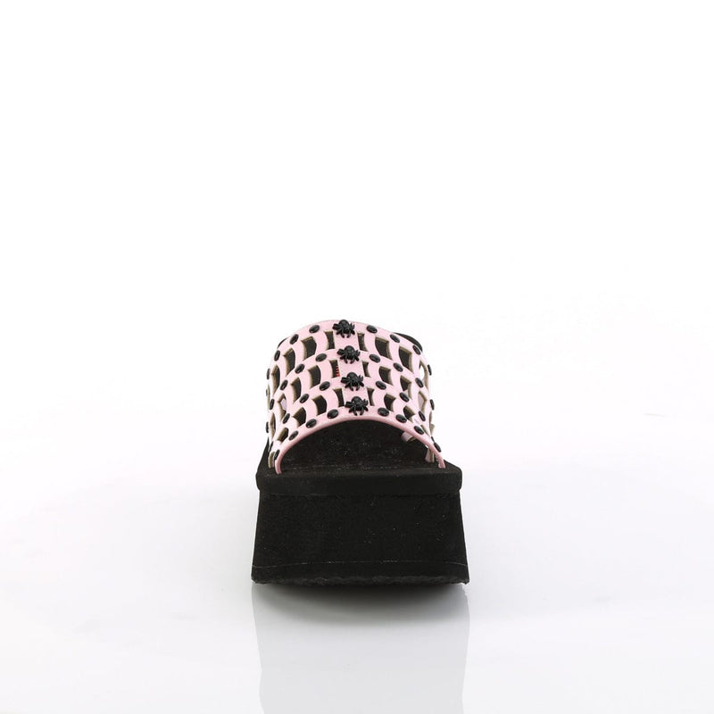 Demonia FUNN-13 Baby Pink Hologram Patent