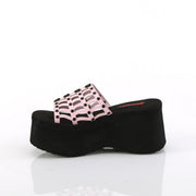 Demonia FUNN-13 Baby Pink Hologram Patent