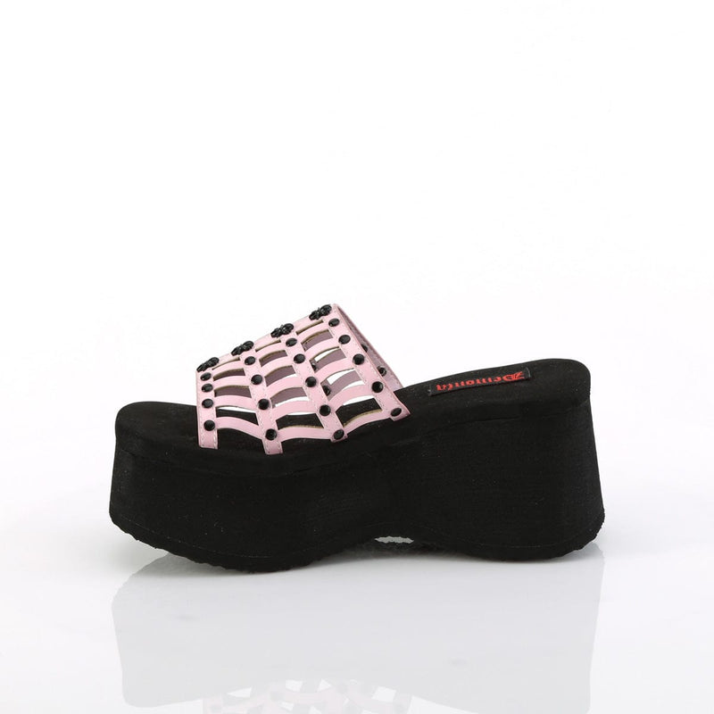 Demonia FUNN-13 Baby Pink Hologram Patent