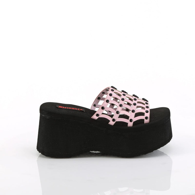 Demonia FUNN-13 Baby Pink Hologram Patent