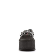 Demonia FUNN-29 Slide (Black Vegan Leather)