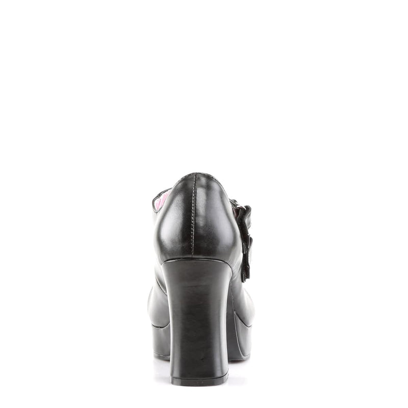 Demonia GOTHIKA-09 Mary Jane (Black Vegan Leather)