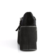 Demonia KERA-10 Mary Jane (Black Velvet)