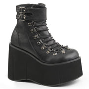 Demonia KERA-21 Ankle Boot (Black Vegan Leather) 5