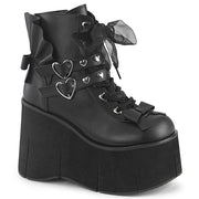 Demonia KERA-55 Ankle Boot (Black Vegan Leather) 5