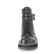 Demonia LILITH-152 Black Vegan Leather