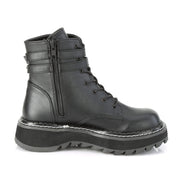 Demonia LILITH-152 Black Vegan Leather