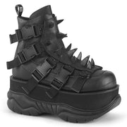 Demonia NEPTUNE-68 Ankle Boot (Black Vegan Leather) 4