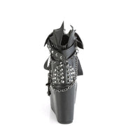 Demonia POISON-107 Black Vegan Leather