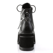 Demonia RANGER-105 Ankle Boot (Black Vegan Leather)