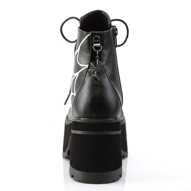 Demonia RANGER-105 Ankle Boot (Black Vegan Leather)