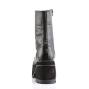 Demonia RANGER-301 Mid-Calf Boot (Black Vegan Leather)