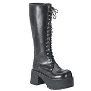 Demonia RANGER-302 Knee High Boot (Black Vegan Leather) 4