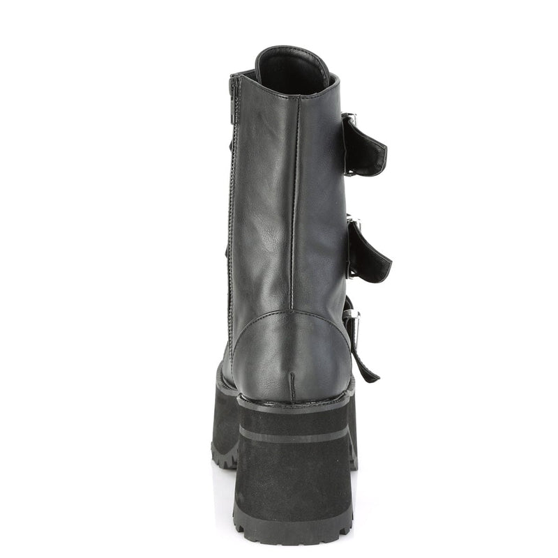 Demonia RANGER-308 Black Vegan Leather