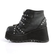 Demonia SCENE-30 Ankle Boot (Black Vegan Leather)
