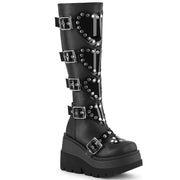 Demonia SHAKER-210 Black Vegan Leather 6