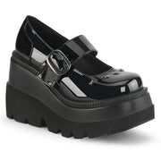 Demonia SHAKER-23 Black Patent 6