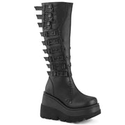 Demonia SHAKER-232 Black Vegan Leather 6