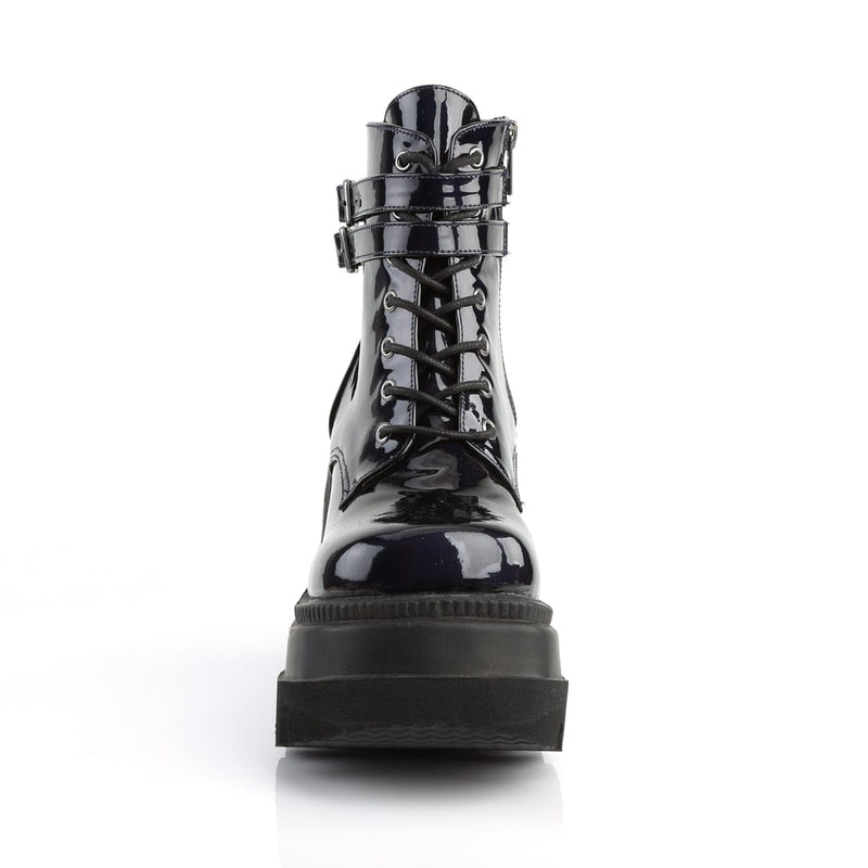 Demonia SHAKER-52 Ankle Boot (Black Hologram)