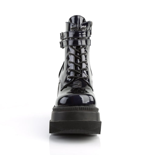 Demonia SHAKER-52 Ankle Boot (Black Hologram)