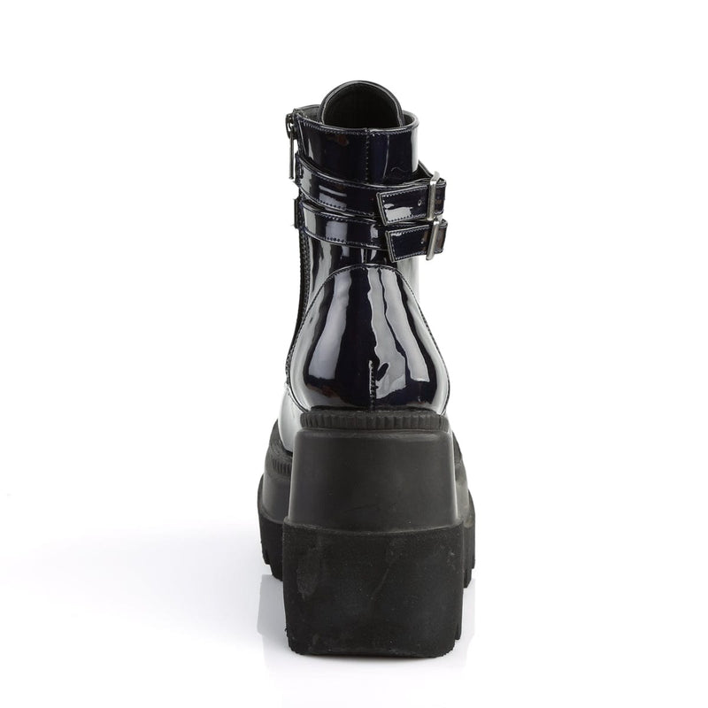 Demonia SHAKER-52 Ankle Boot (Black Hologram)
