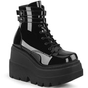 Demonia SHAKER-52 Ankle Boot (Black Patent) 5
