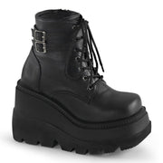 Demonia SHAKER-52 Ankle Boot (Black Vegan Leather) 5