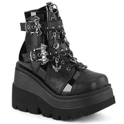 Demonia SHAKER-66 Ankle Boot (Black Vegan Leather) 5