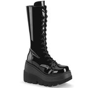 Demonia SHAKER-72 Black Patent 6