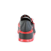 Demonia SLACKER-27 Mary Jane (Black Vegan Leather)