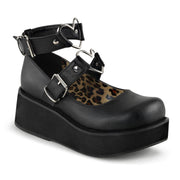 Demonia SPRITE-02 Mary Jane (Black Vegan Leather)