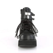 Demonia SPRITE-70 Ankle Boot (Black Vegan Leather)