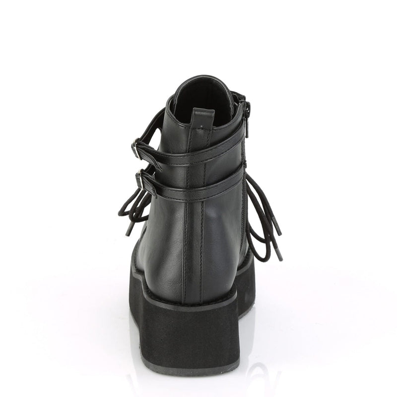 Demonia SPRITE-70 Ankle Boot (Black Vegan Leather)