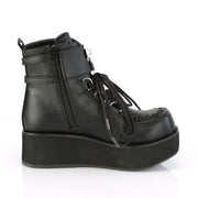 Demonia SPRITE-70 Ankle Boot (Black Vegan Leather)
