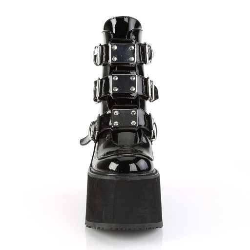 Demonia SWING-105 Ankle Boot (Black Patent)