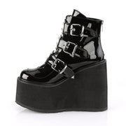 Demonia SWING-105 Ankle Boot (Black Patent)