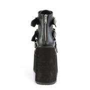 Demonia SWING-105 Ankle Boot (Black Vegan Leather)