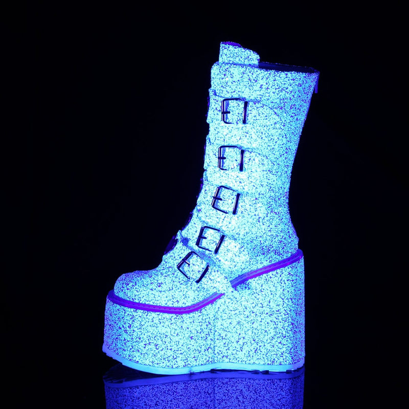 Demonia SWING-230G White Multi Glitter