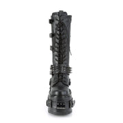 Demonia SWING-327 Mid-Calf Boot (Black Vegan Leather)